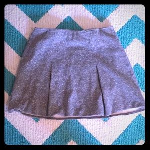 A grey really cute short skirt